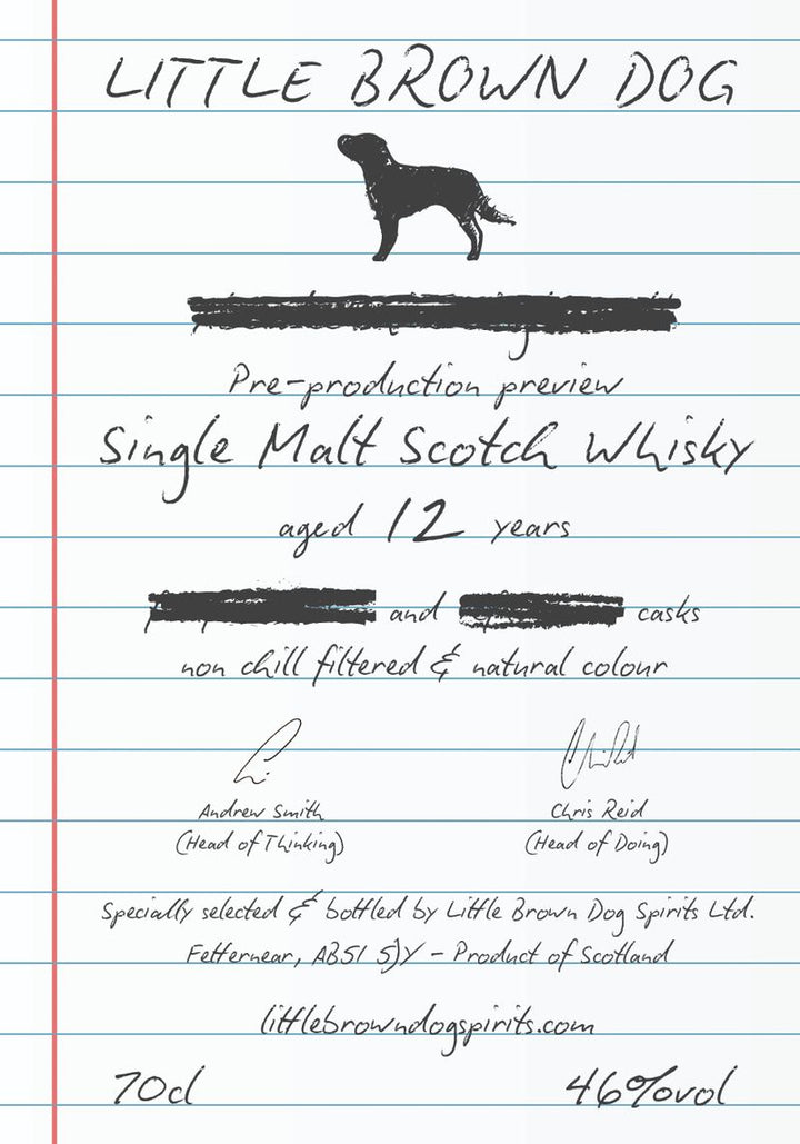 Aberdeenshire Single Malt | Little Brown Dog