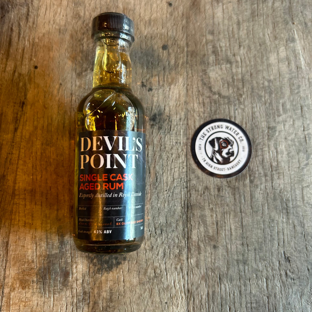 Devil's Point Golden Aged Rum 5cl - MINI