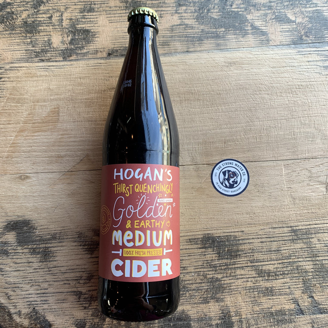 Hogan's Cider : Medium Apple Cider 500ml