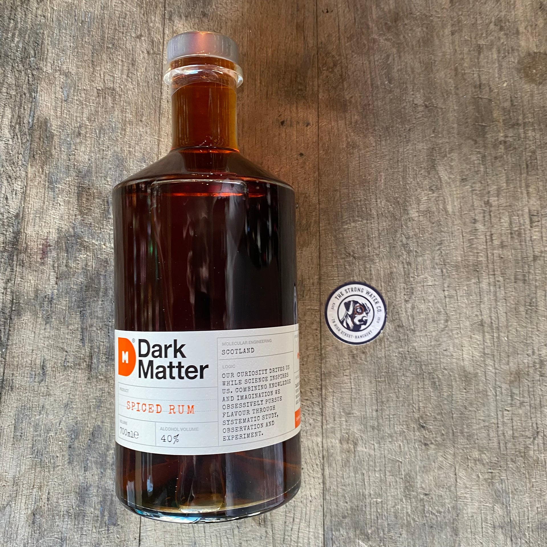 BUY Original Dark Matter Spiced Rum : 40% ABV : The Strong Water Co  Banchory – The Strong Water Co., image size:1920x1920