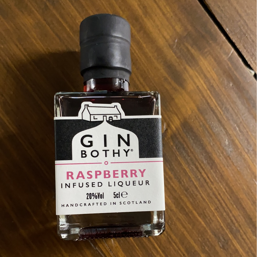 Raspberry Liqueur - Gin Bothy - Miniature